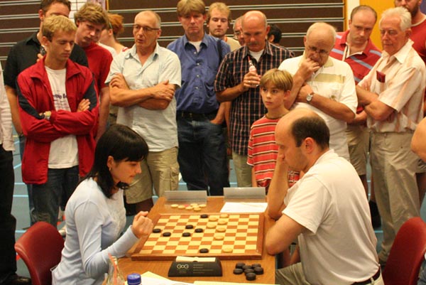 Valneris - Tkachenko in de laatste fase van de strijd.