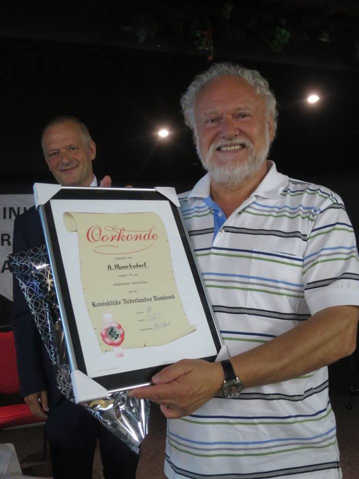 André Maertzdorf: 50 jaar lid van de KNDB!