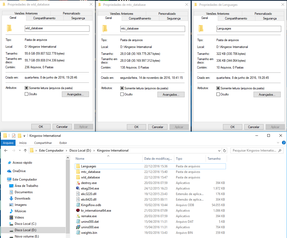 Hi Krzysztof Grzelak here are the folder for you to make a comparison I do not know if my folder has more files or your have less would be good to know Thank you Luzimar