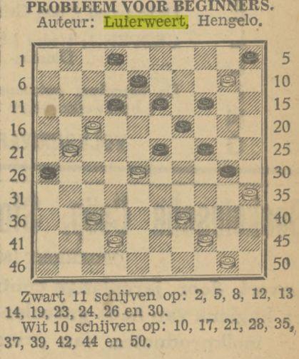 Damprobleem J.Luierweert, Hengelo 1932