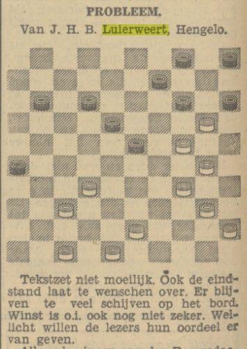 Damprobleem J.Luierweert, Hengelo 1935