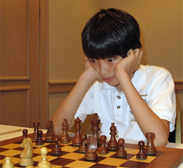 Een 14-jarige kandidaat schaakgrootmeester
