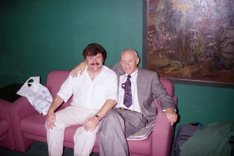 Zygmunt Pawlicki and Iser Kouperman. Big books collector and big books writer!